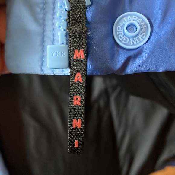 Gently used Uniqlo x Marni puffer vest 💙🖤 - Picture 3 of 8